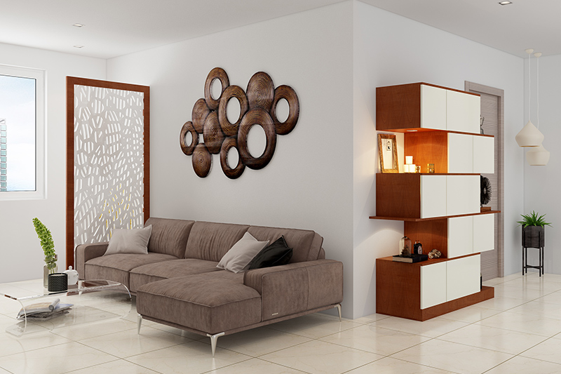 Modern Showcase Designs For Your Living Room | Design Cafe