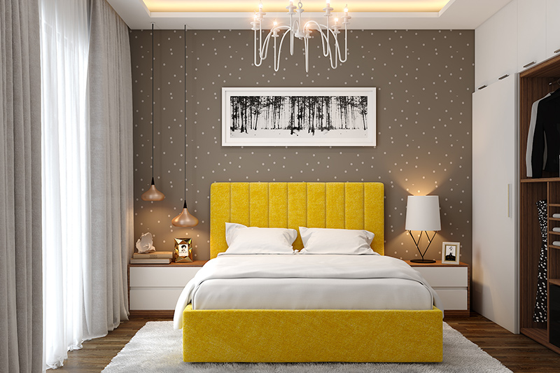 20 Modern Bedroom Wallpaper Design Ideas | Design Cafe