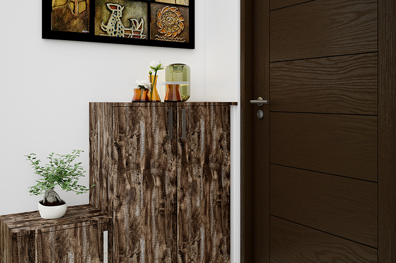 Vastu entrance for your home where wood and teak are the best materials for your main door