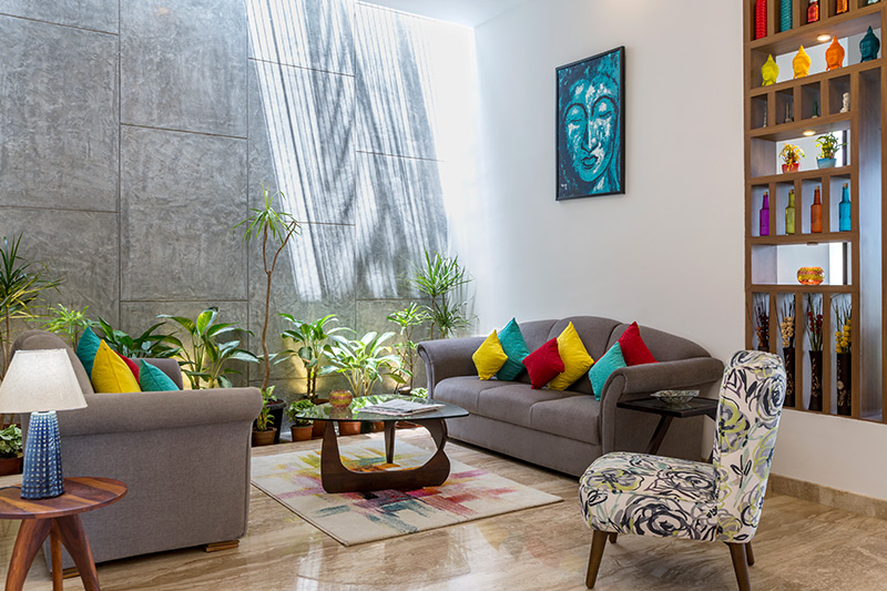 Pillows are the cheapest yet brightest alternative for summer decorations for your home