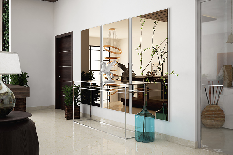 Mirrors are an excellent summer home decor idea to give your home a classy look this summer.