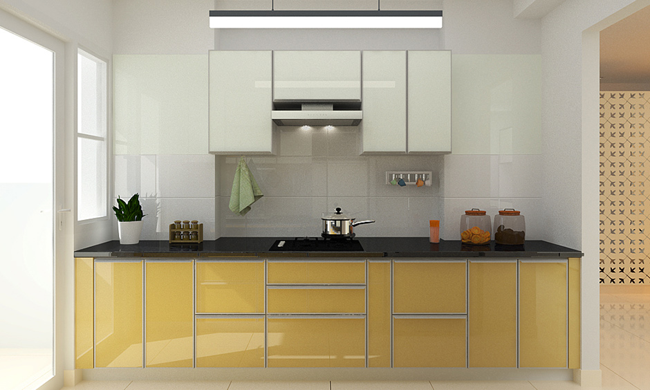 Aluminium kitchen for your home where deep cleaning is not required