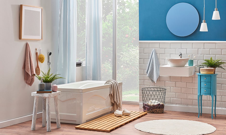 DIY bathroom stand for your home decor