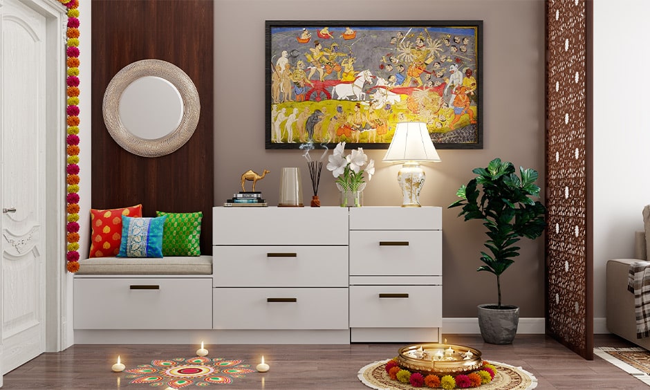 Foyer decoration ideas for dasara festival