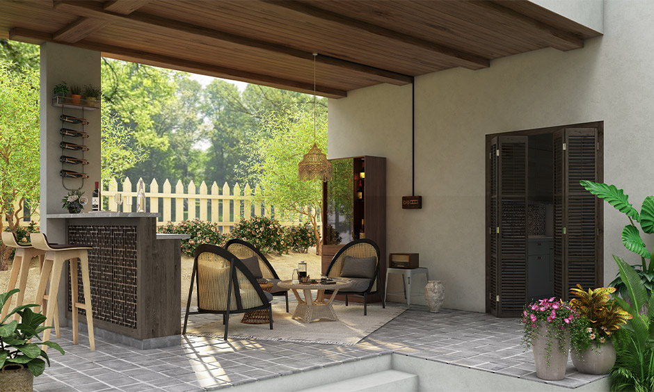 Travel decor ideas for patio