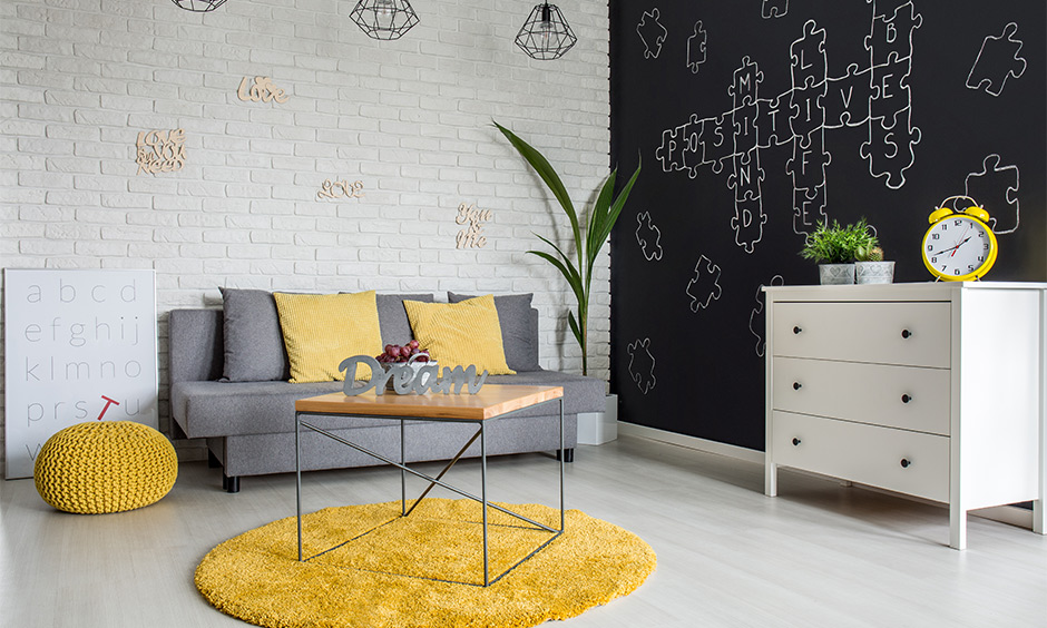 Theme based home interior design inspiration for cafe inspired living room design