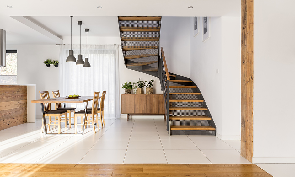 Keeping your place spacious and woody for a nordic interior design where Clutter-free layouts are integral