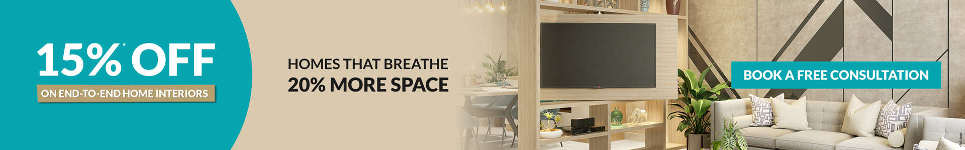 Home Interiors Offer from Design Cafe.