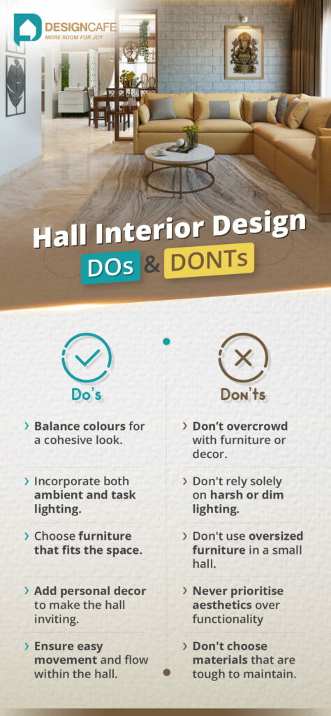 Hall interior design do's and don'ts - best practices for stylish and functional hallways