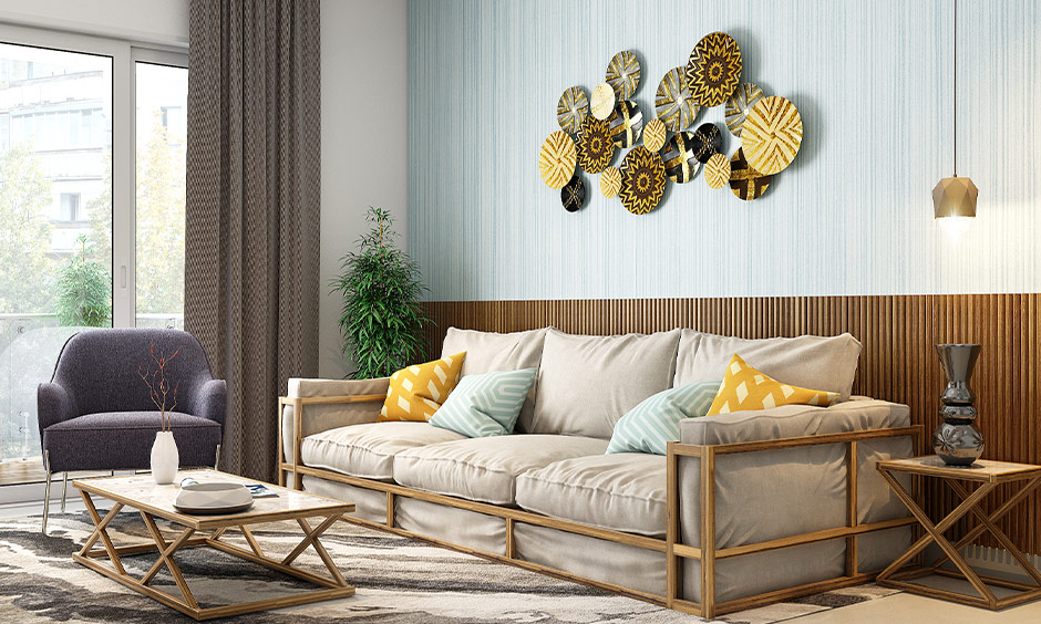 Sofa colours to make a room look bigger