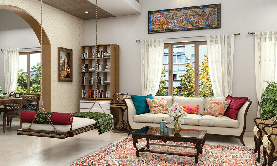 Wooden swing design that flaunt your folk interiors