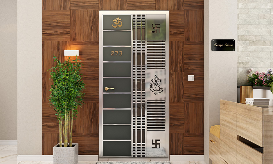 Metal safety door designs made of Aluminium whic has great durability