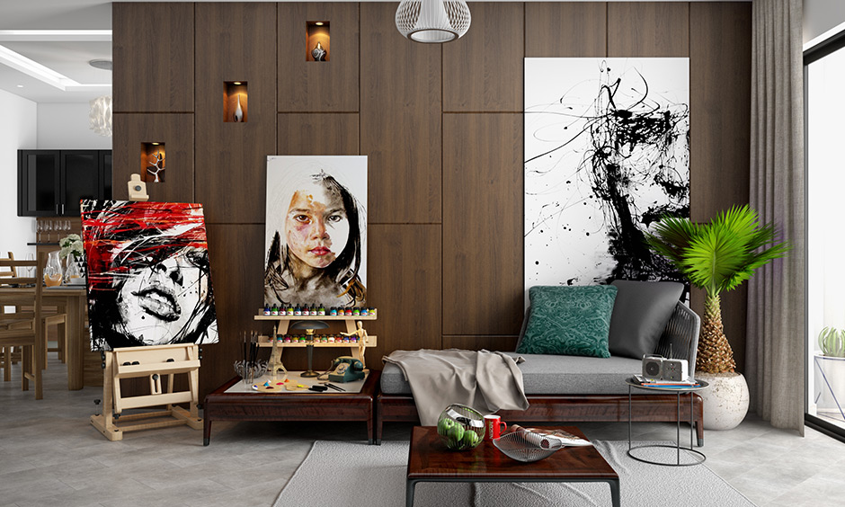 Simple couch design which is unique and eye-catching