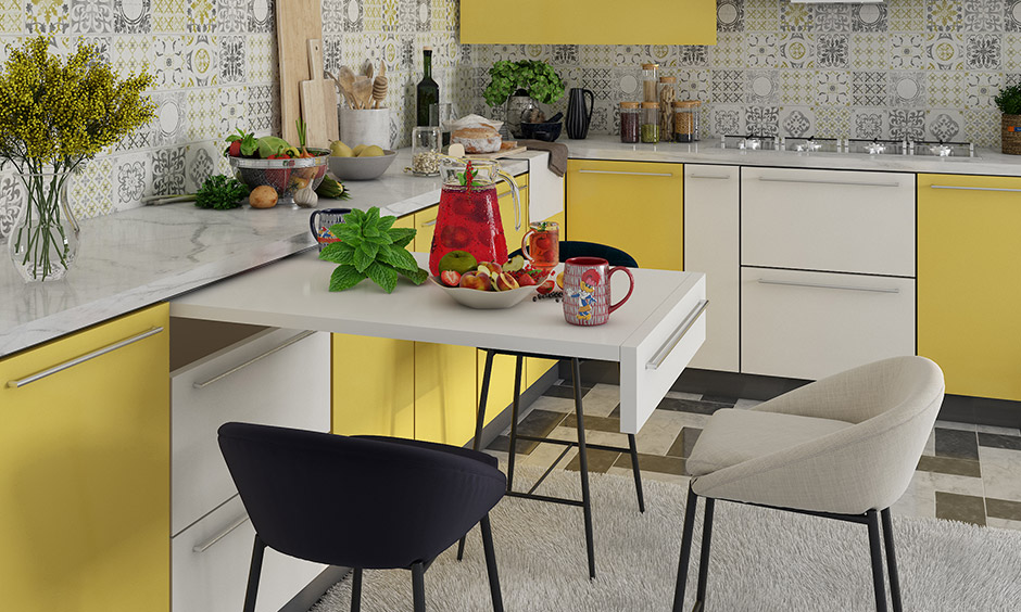 Drop leaf breakfast table is one of the type of kitchen table