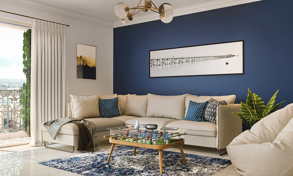 Foosball game room decor for compact homes