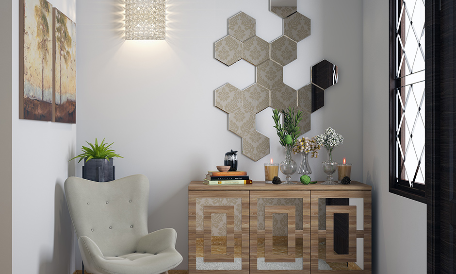 Functional console table design that make a statement