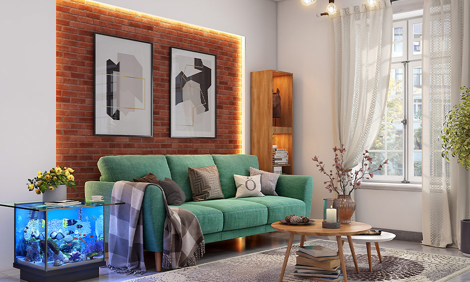 Nested modern wooden center table for living room brings natural beauty