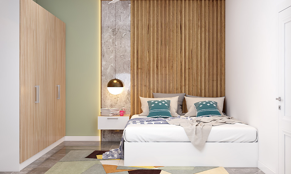 Aesthetic room decor by using pops of colour