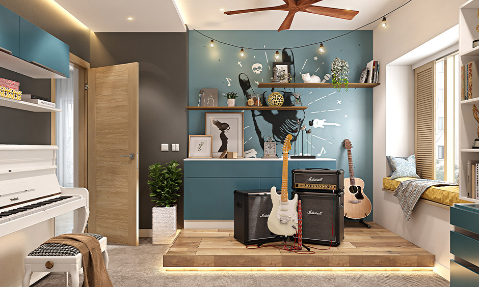 Blue colour psychology in interior design transforms any room into a soothing oasis