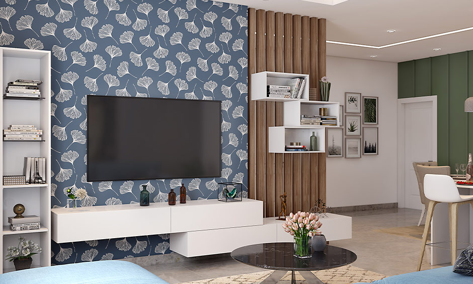 Nautical style interior design which has creative patterns and colour schemes