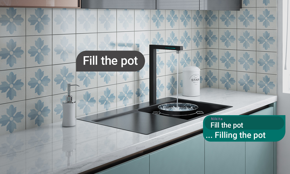 Smart kitchen tap designs which redefine efficiency and functionality