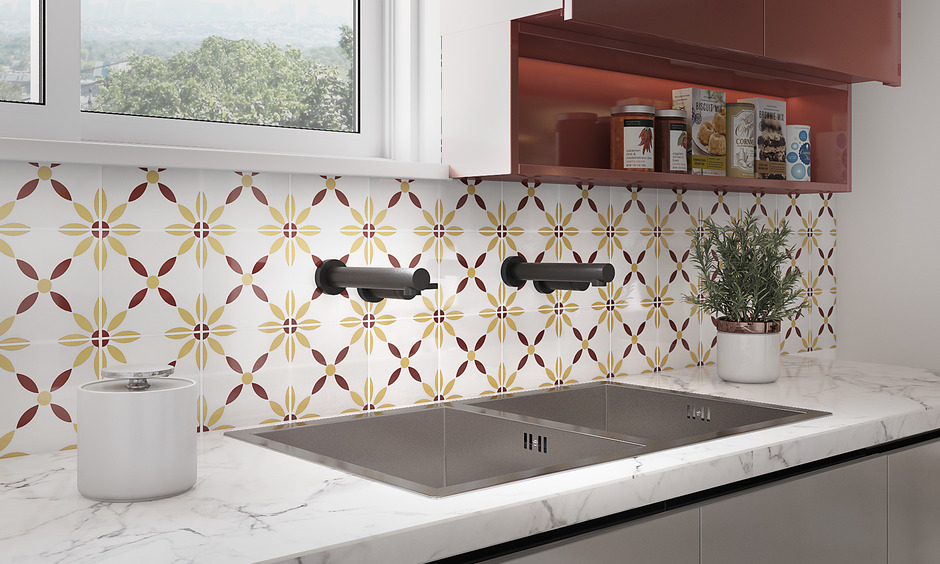 Wall-mounted kitchen wash basin tap design, which is sustainable and modern
