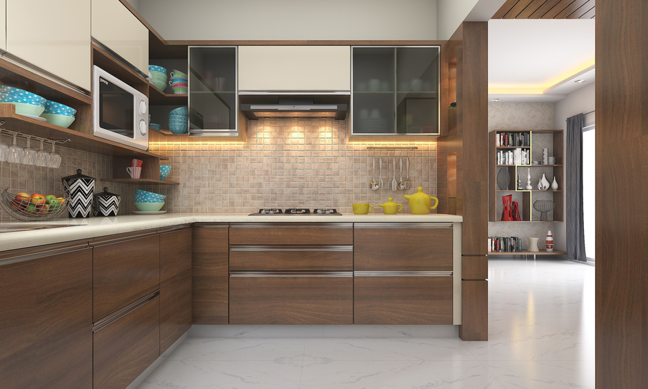 Wooden kitchen designs with a modern twist of energy efficient smart technologies