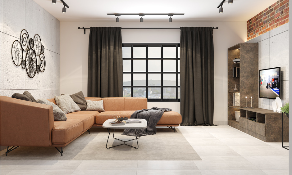Modern window glass design offers ample natural light and a minimalistic look for any space