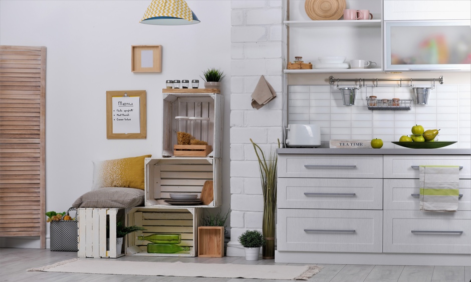 DIY floating kitchen shelves matching your taste and style
