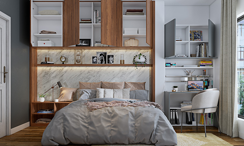 Low cost ideas for 1 BHK interior design for a unique look