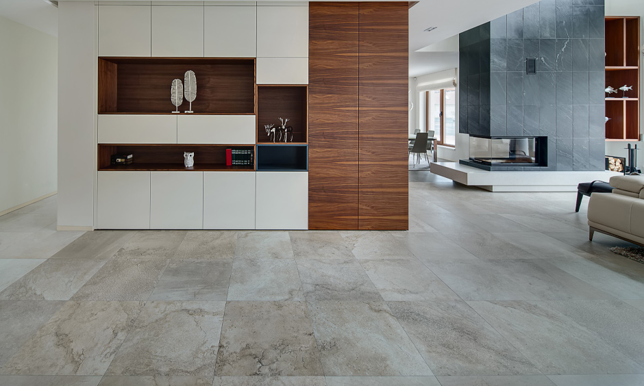 Double charge vitrified tiles with good durability