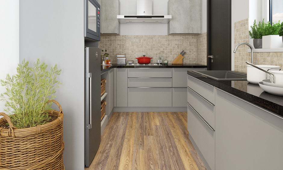 Ceramic tile flooring in wooden design for a nature-inspired look