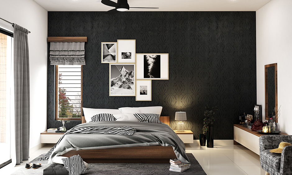 Monotone aesthetic bedroom idea transforms space from drab to fab
