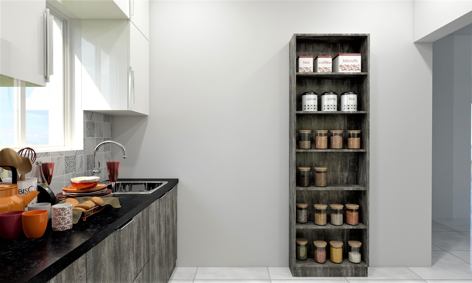 Kitchen pantry unit size for a small kitchen space