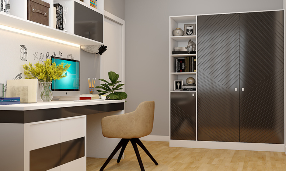 Bedroom almirah sunmica design to elevate the look of the space