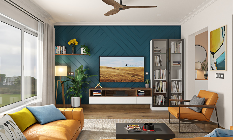 Floating wood shelves for sophisticated homes to complement the rest of the space