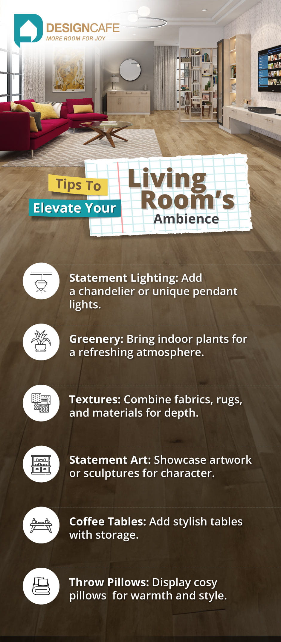 Transform your living room: explore tips for creating a warm and inviting ambiance