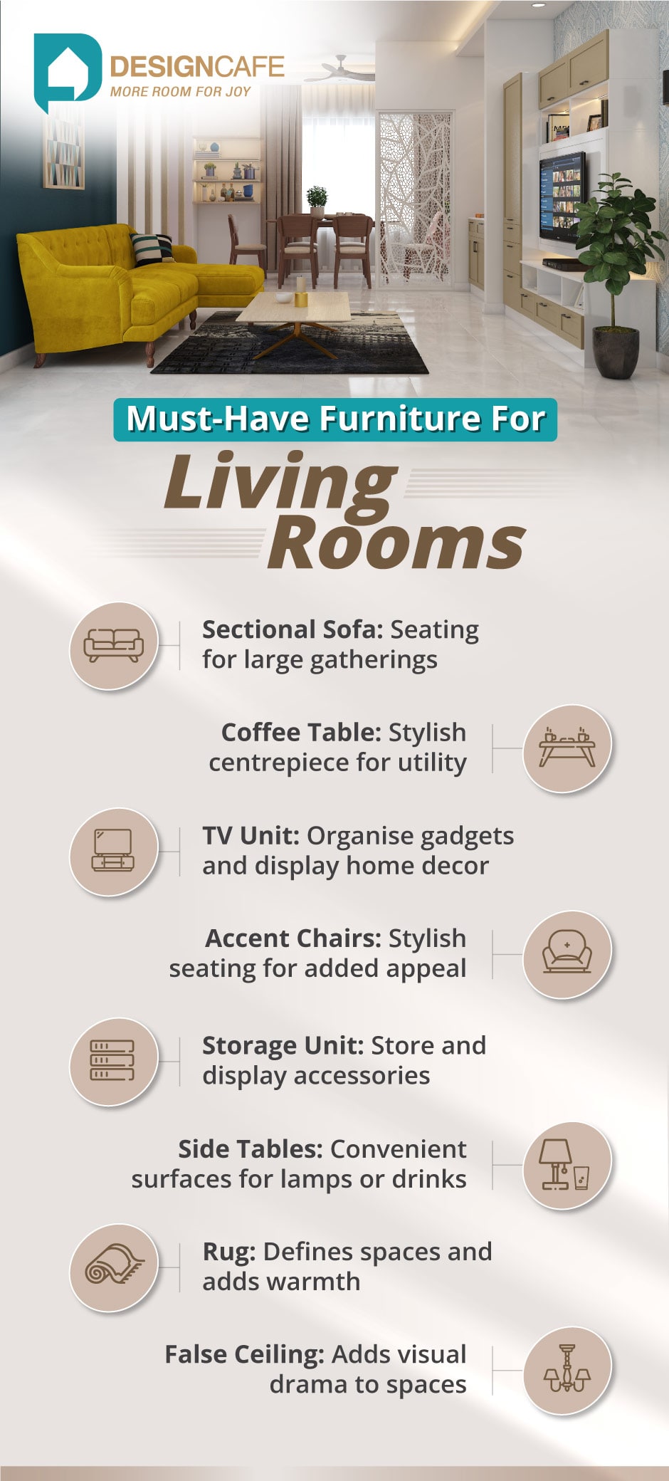 Furnish your living room for ultimate comfort and style: explore must-have furniture ideas.