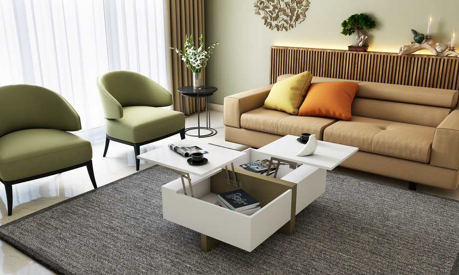 Lift top living room table with storage to elevate your coffee experience