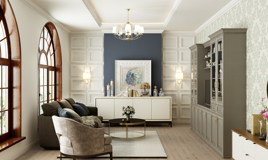 Pre-laminated MDF board for the living room for an elegant look