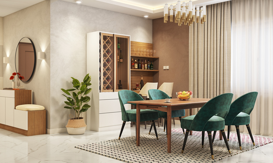 Pre-laminated MDF boards for the elegant modular bar station