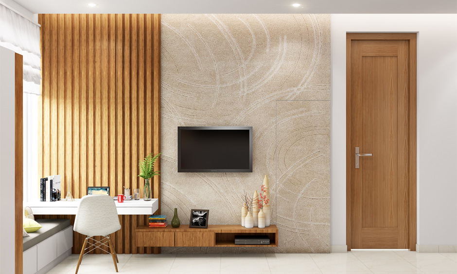 PVC wall cladding for the home office for the ultra-modern look