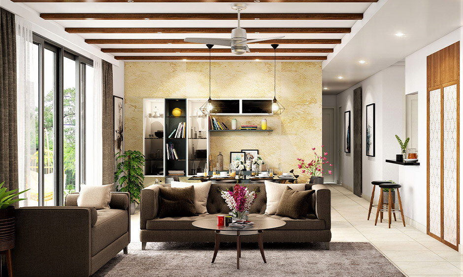 Disadvantages of installing a PVC ceiling design for the living room
