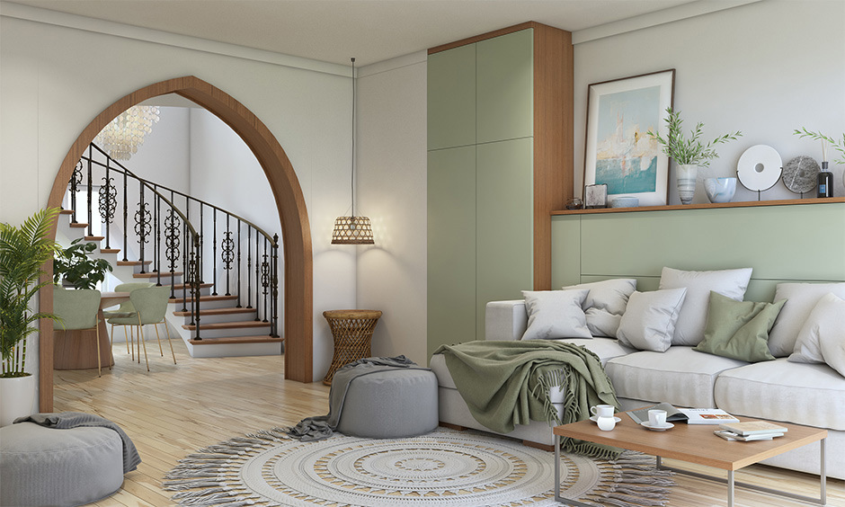 Terracotta tile colours and designs for a stunning archway