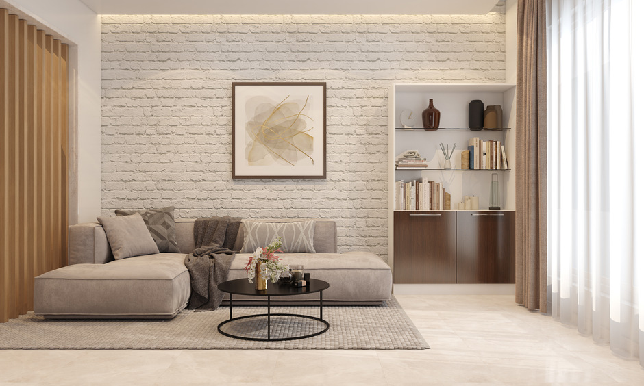 Wall glass shelf design to add modern flair to your interiors