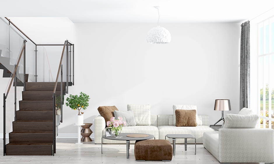 Cement floor tile pattern design for the living room for a creative look