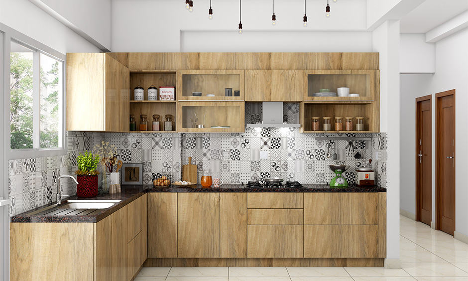 Waterproof plywood grades and varieties for a space-saving kitchen