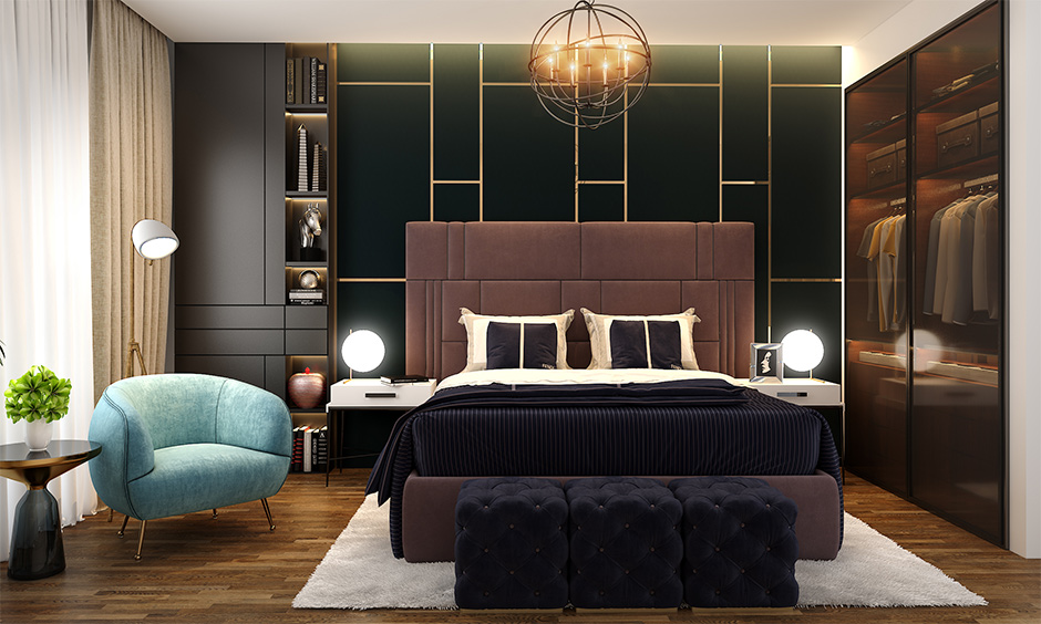 Bedroom remodel with a cosy reading nook, adding charm without extensive changes