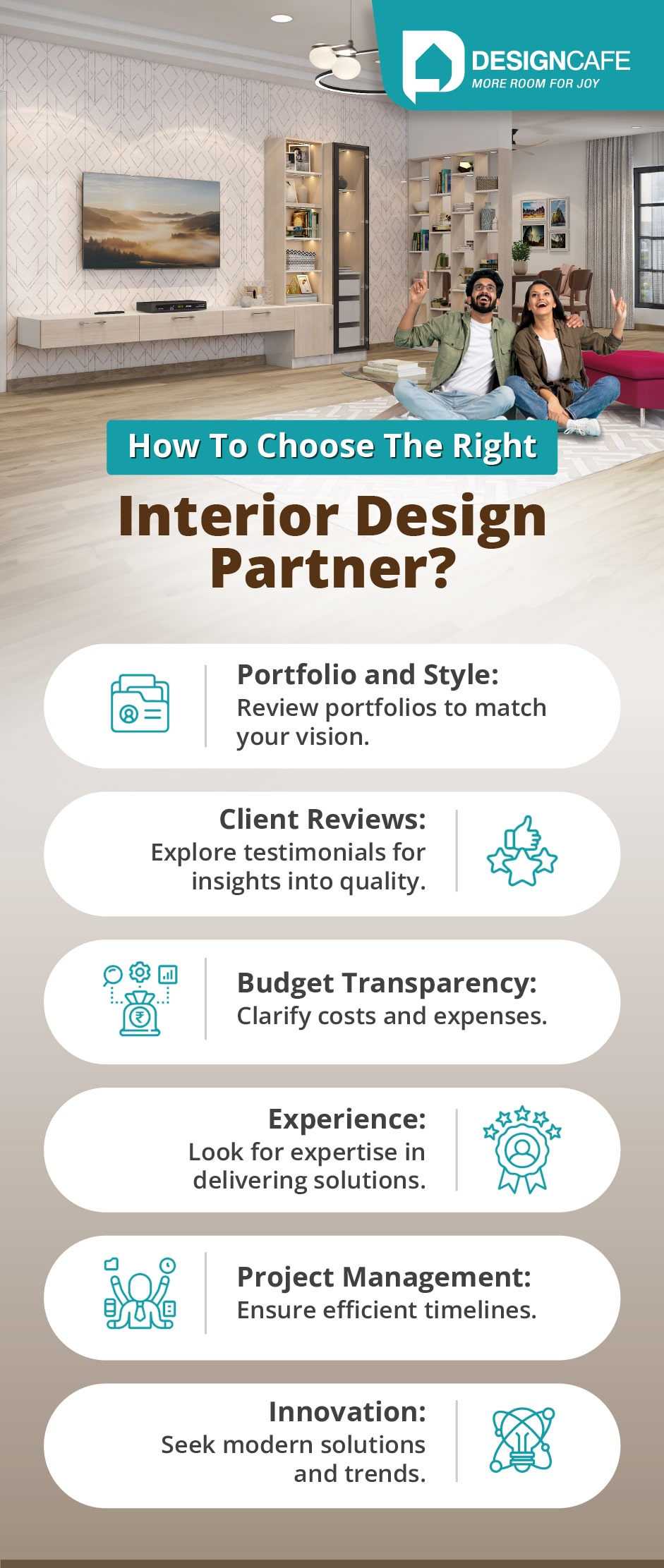 Guide on selecting the ideal interior design partner for your home
