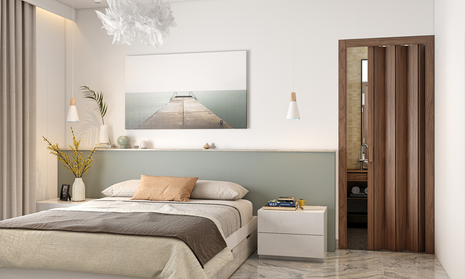 PVC door panel offers a cost-effective, cosy charm with subtle style and durable construction for any space